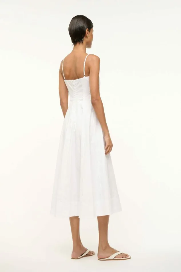 STAUD Dresses WYLIE DRESS White 8211 Women