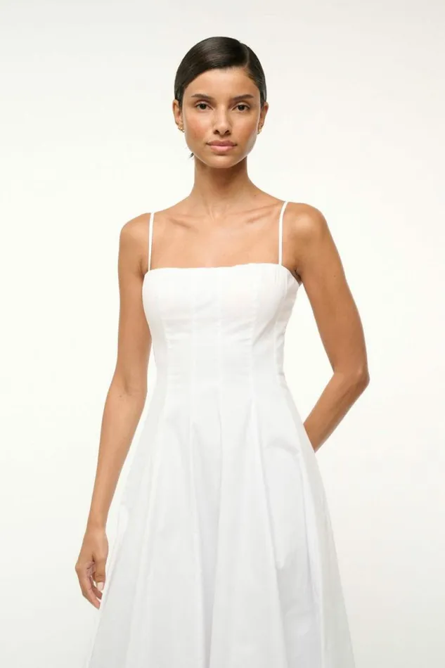 STAUD Dresses WYLIE DRESS White 8211 Women