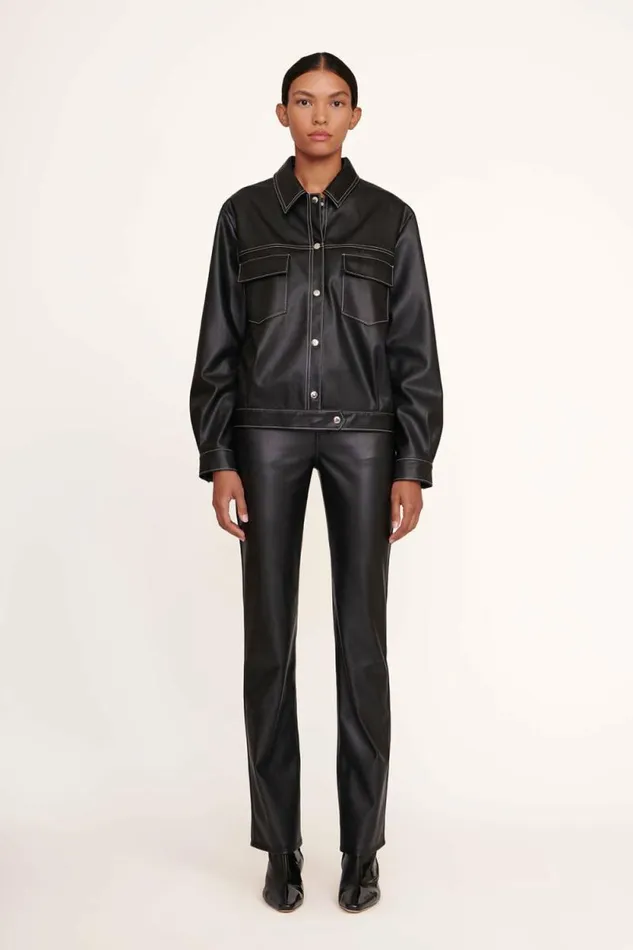 STAUD Outerwear and Jackets CUSTOM RYAN JACKET Black 8211 Pet