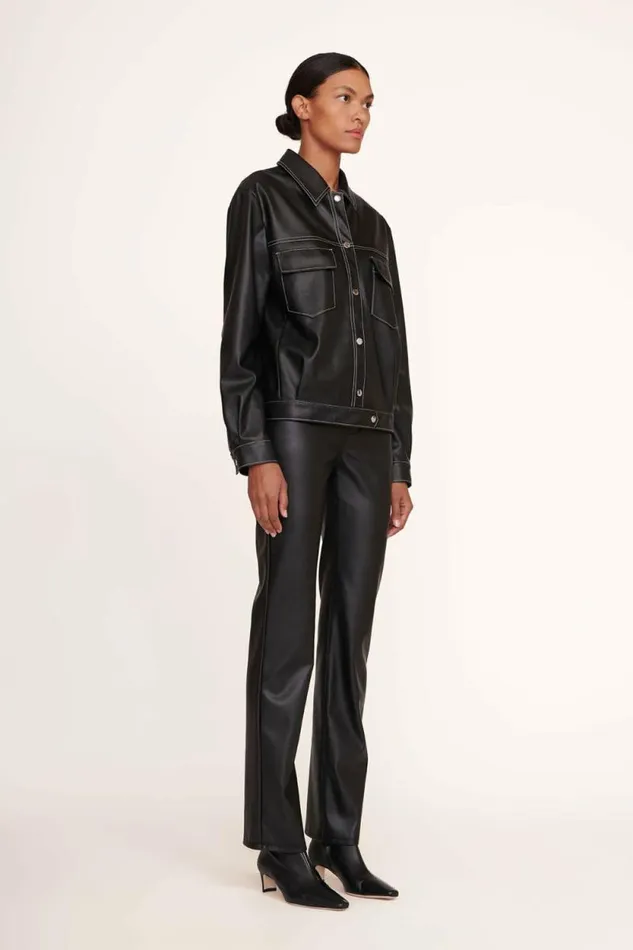 STAUD Outerwear and Jackets CUSTOM RYAN JACKET Black 8211 Pet