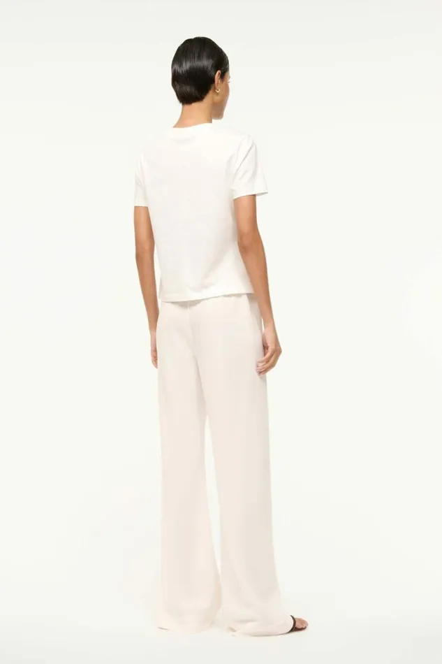 STAUD Pants and Shorts STROLL PANT Ivory 8211 Women STAUD Pants and Shorts STROLL PANT Ivory 8211 Women