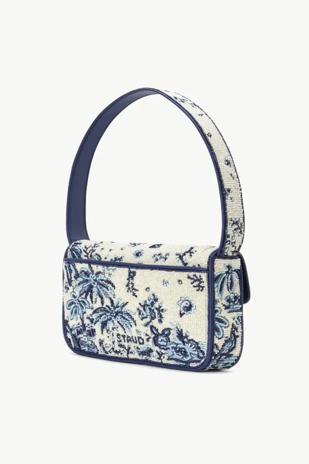STAUD Shoulder TOMMY BEADED BAG Toile De Pup 8211 Women STAUD Shoulder TOMMY BEADED BAG Toile De Pup 8211 Women