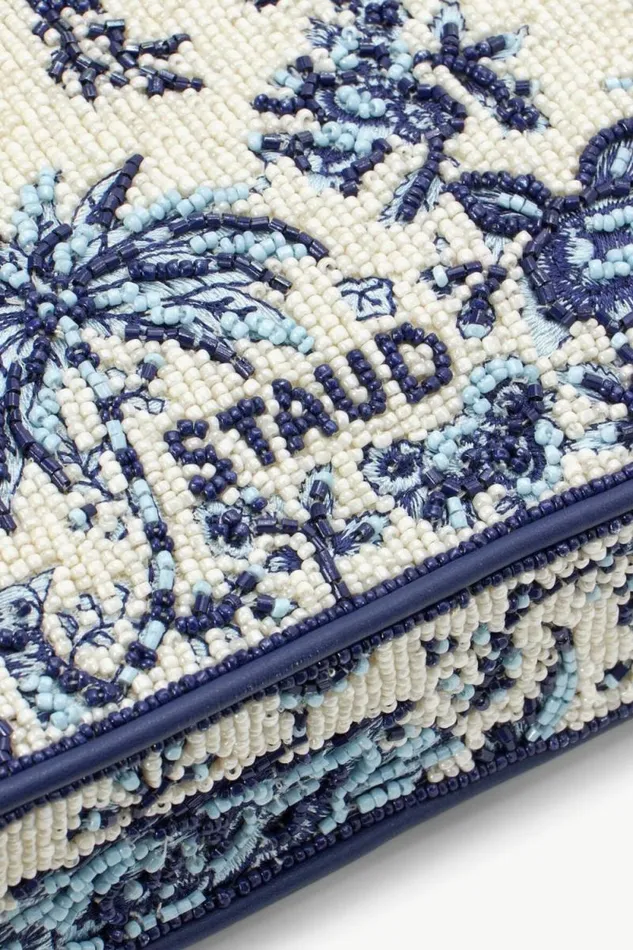 STAUD Shoulder TOMMY BEADED BAG Toile De Pup 8211 Women STAUD Shoulder TOMMY BEADED BAG Toile De Pup 8211 Women