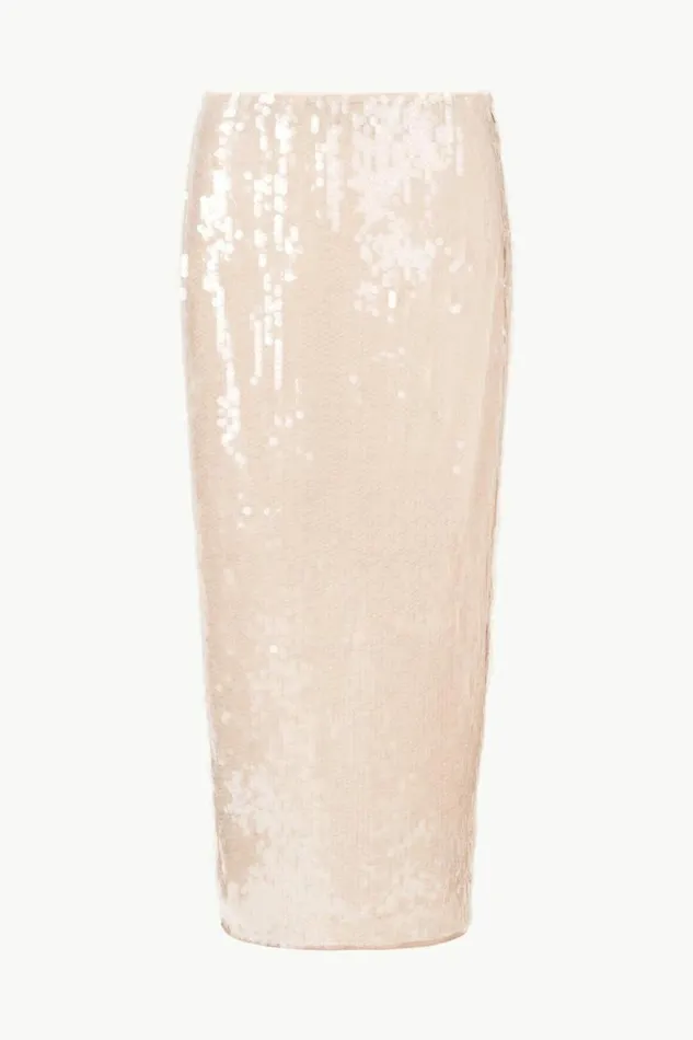 STAUD Skirts CASEY SKIRT Moon 8211 Women STAUD Skirts CASEY SKIRT Moon 8211 Women
