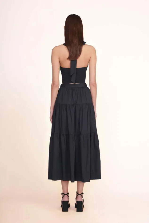STAUD Skirts SEA SKIRT Black 8211 Women