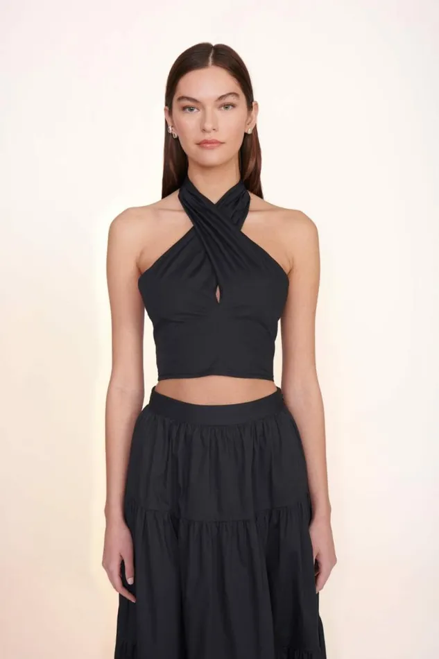 STAUD Skirts SEA SKIRT Black 8211 Women