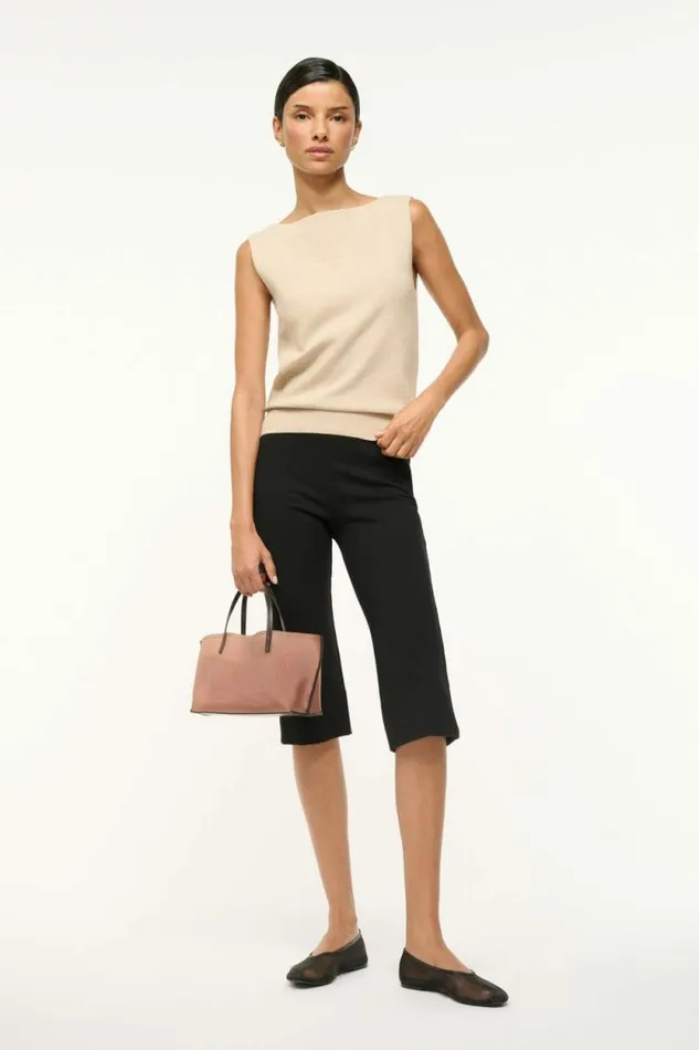 STAUD Sweaters ROCKI SWEATER Stone 8211 Women STAUD Sweaters ROCKI SWEATER Stone 8211 Women