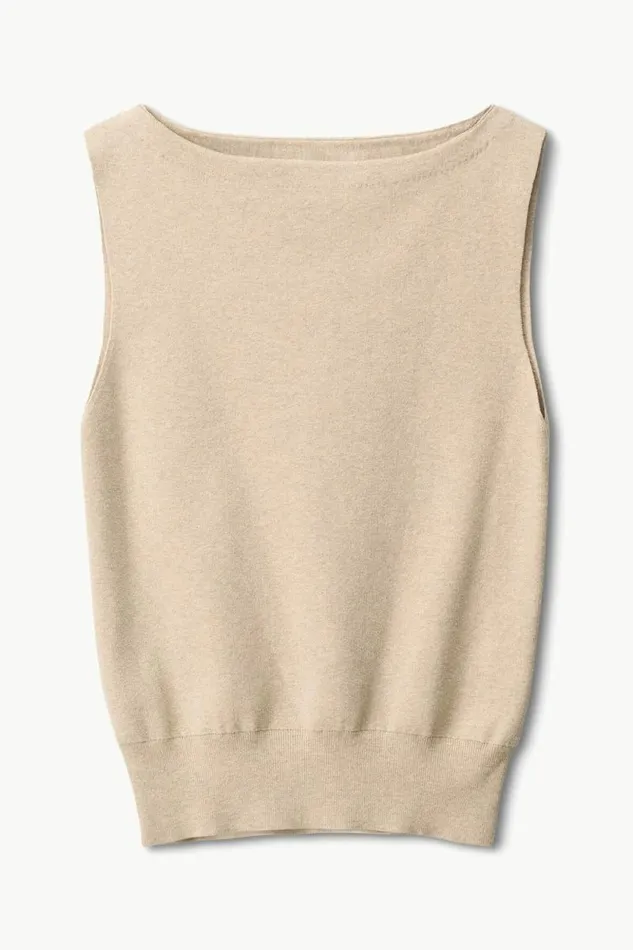 STAUD Sweaters ROCKI SWEATER Stone 8211 Women STAUD Sweaters ROCKI SWEATER Stone 8211 Women