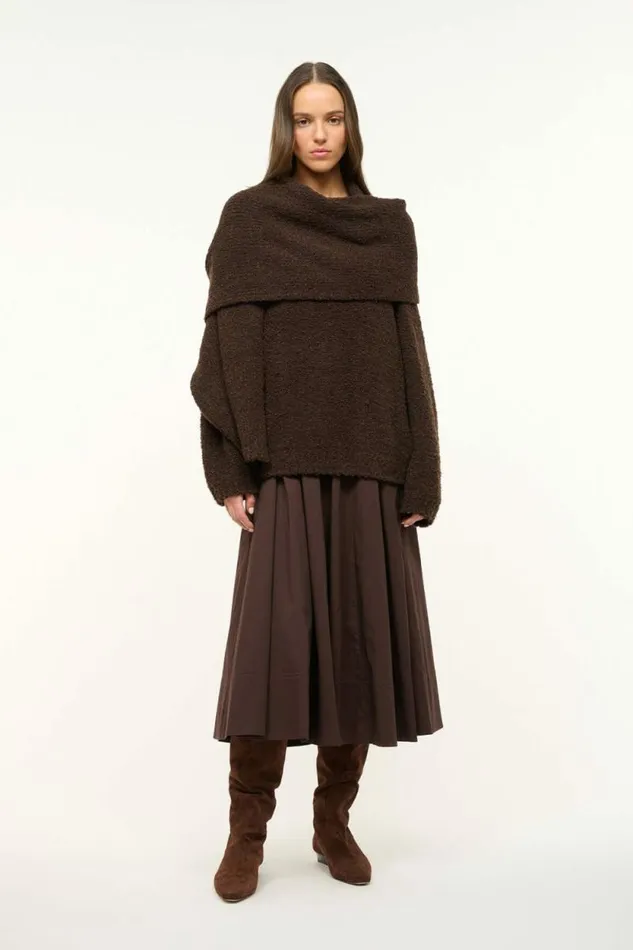 STAUD Sweaters SIREN SWEATER Earth 8211 Women