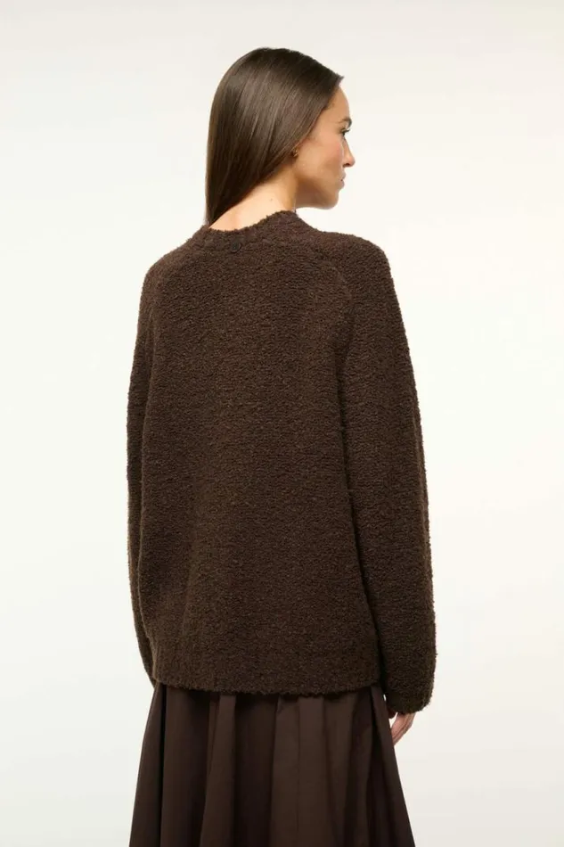 STAUD Sweaters SIREN SWEATER Earth 8211 Women STAUD Sweaters SIREN SWEATER Earth 8211 Women
