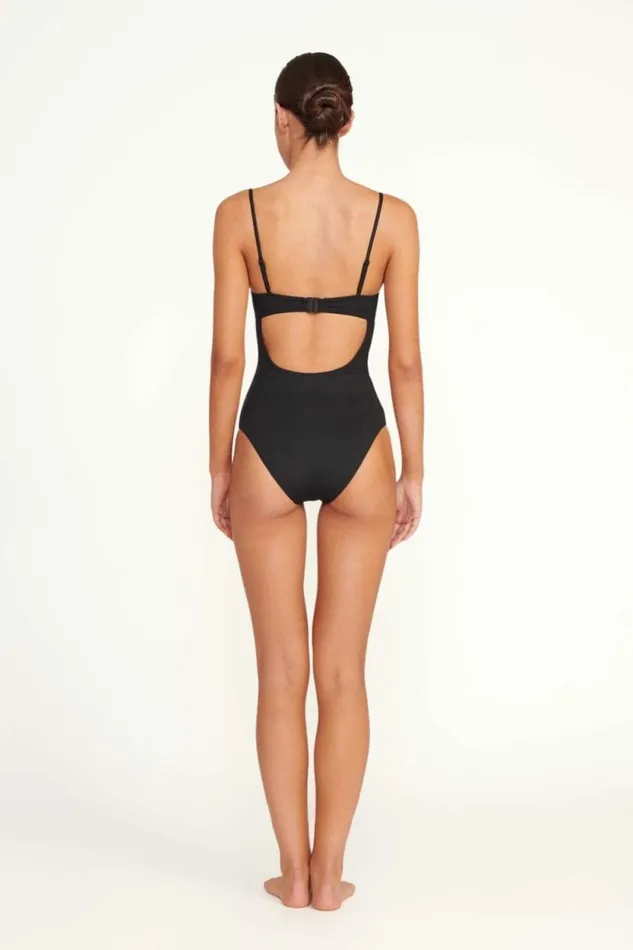 STAUD Swim MAEVE ONE PIECE Blackandwhite 8211 Women