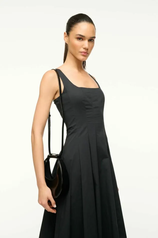 STAUD The Evening Edit GOODNIGHT MOON BAG Black 8211 Women STAUD The Evening Edit GOODNIGHT MOON BAG Black 8211 Women
