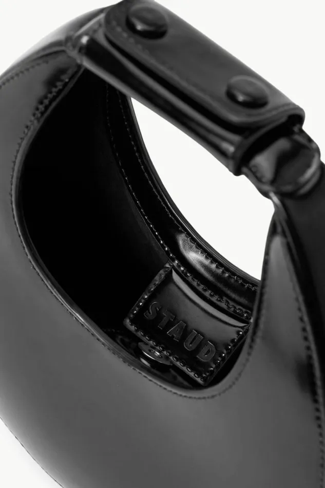 STAUD The Evening Edit GOODNIGHT MOON BAG Black 8211 Women STAUD The Evening Edit GOODNIGHT MOON BAG Black 8211 Women