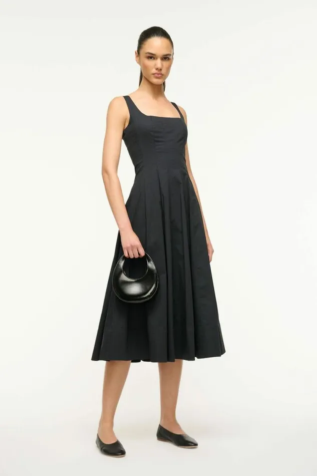 STAUD The Evening Edit GOODNIGHT MOON BAG Black 8211 Women STAUD The Evening Edit GOODNIGHT MOON BAG Black 8211 Women