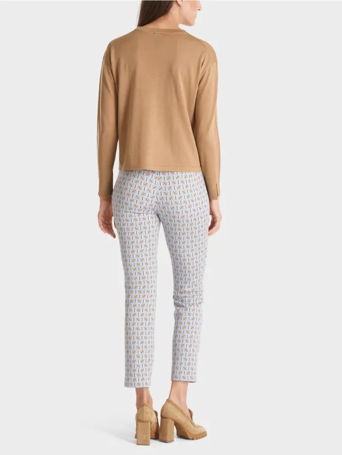 Strick Damen Marc Cain Sweater 034Rethink Together034 Bright Toffee