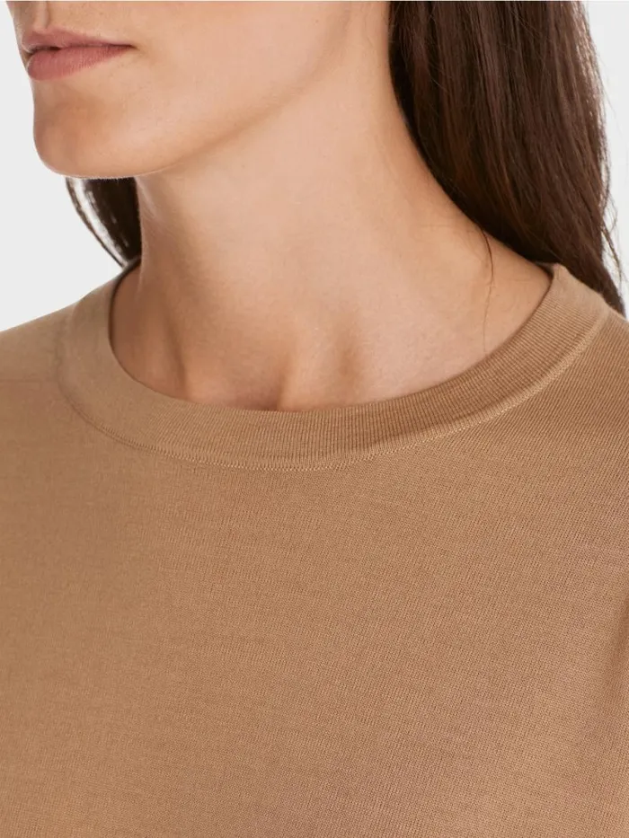 Strick Damen Marc Cain Sweater 034Rethink Together034 Bright Toffee
