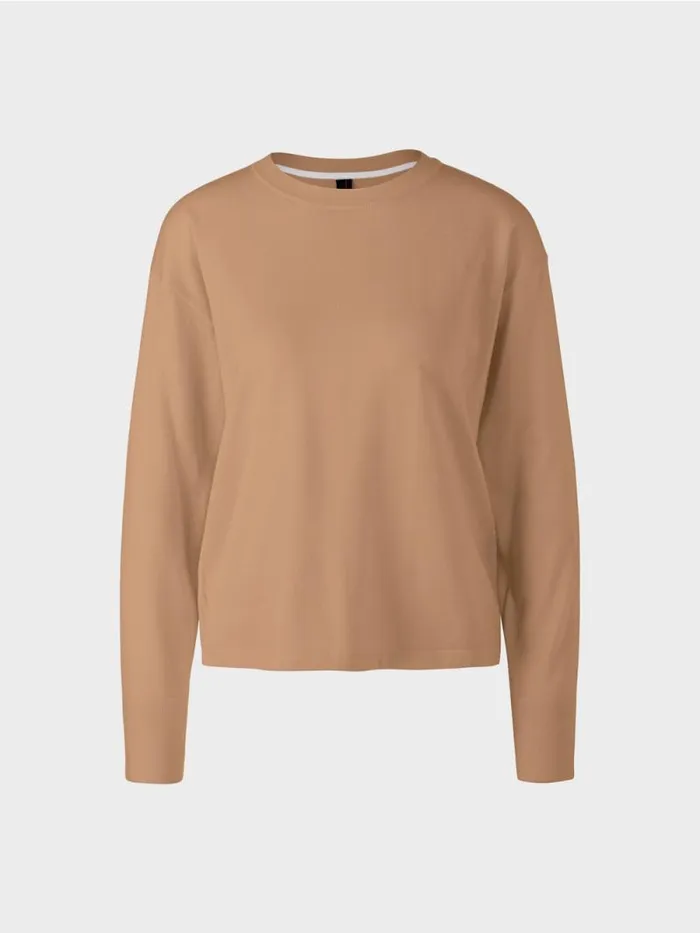 Strick Damen Marc Cain Sweater 034Rethink Together034 Bright Toffee