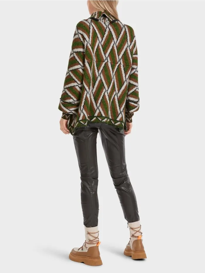 Strick Damen Marc Cain Weiter Sweater Knitted In Germany Orient Green