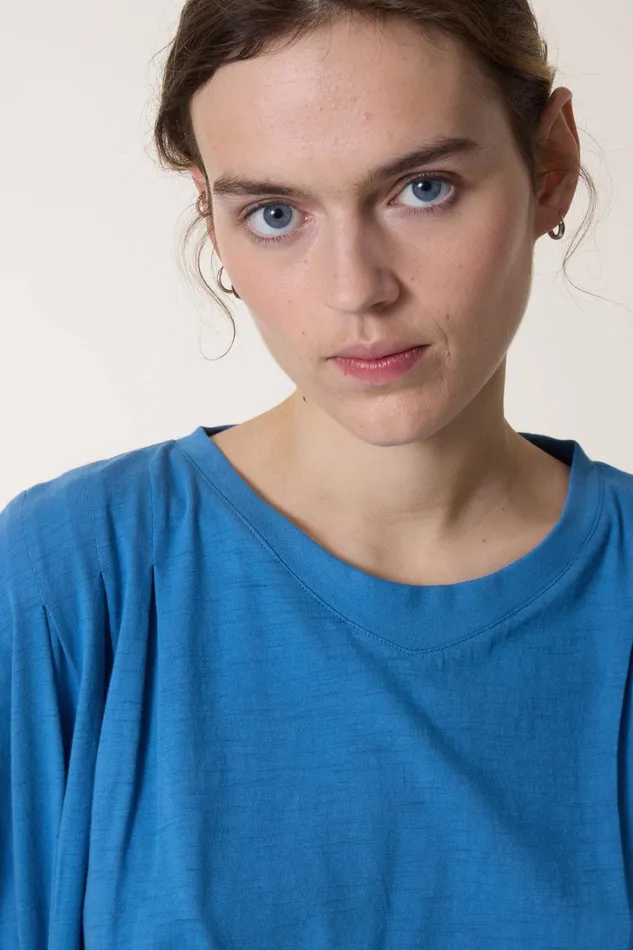 TShirts and Tops Women Leon and Harper Timao1 Plain Tshirt Sea