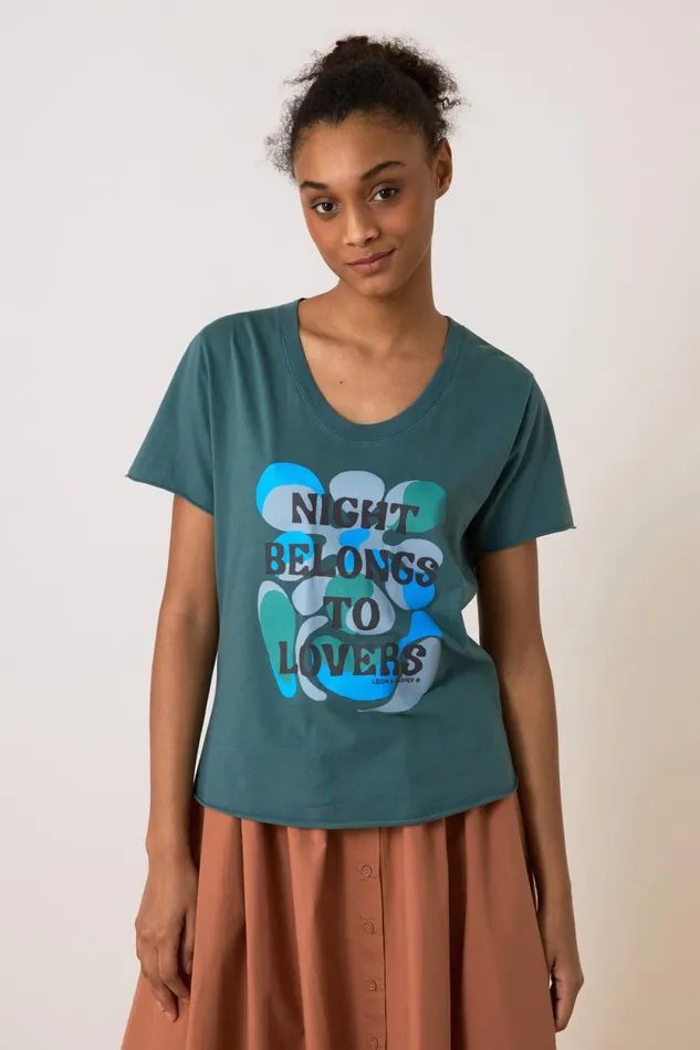 TShirts and Tops Women Leon and Harper Tizia Night TShirt Bottle