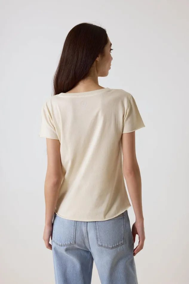 TShirts and Tops Women Leon and Harper Toro Rocky TShirt Off White