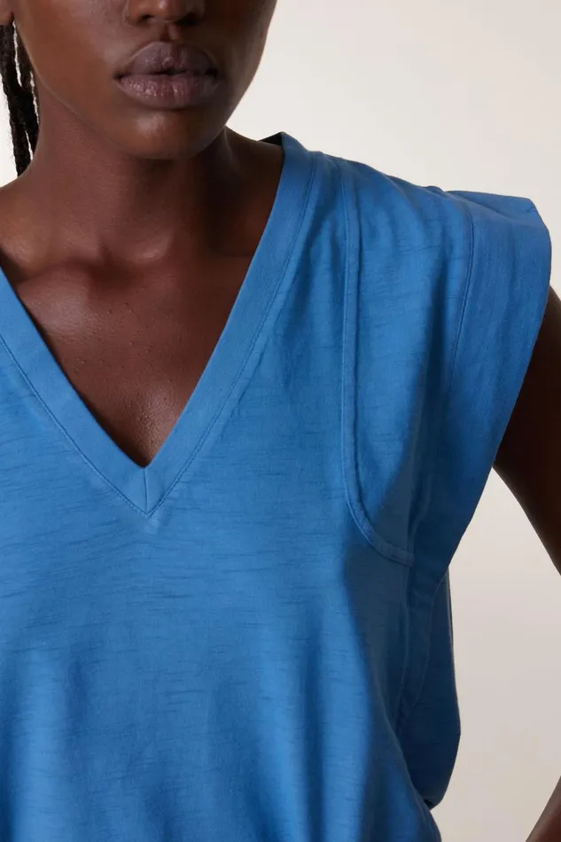 TShirts and Tops Women Leon and Harper Trima1 Plain Tank Top Sea
