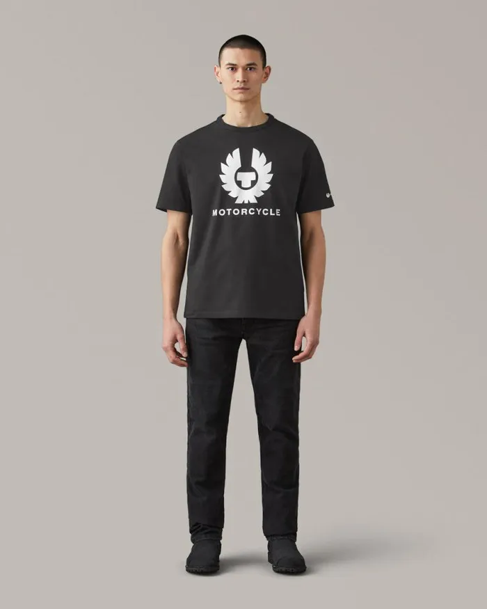TShirts Men Belstaff Motorcycle Phoenix TShirt Black TShirts Men Belstaff Motorcycle Phoenix TShirt Black