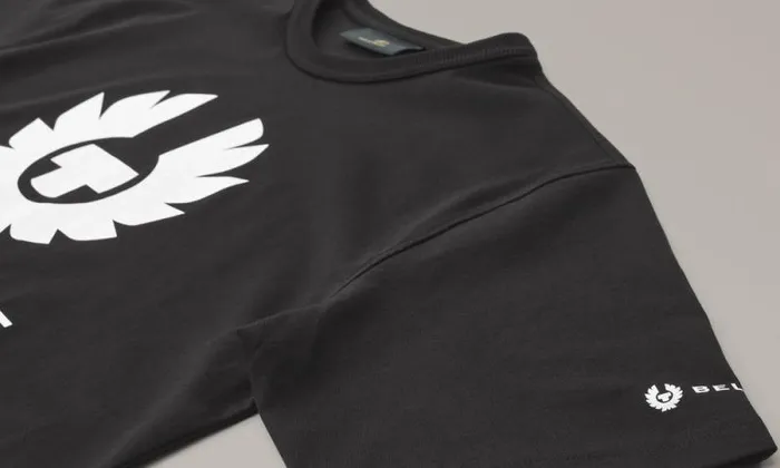 TShirts Men Belstaff Motorcycle Phoenix TShirt Black TShirts Men Belstaff Motorcycle Phoenix TShirt Black