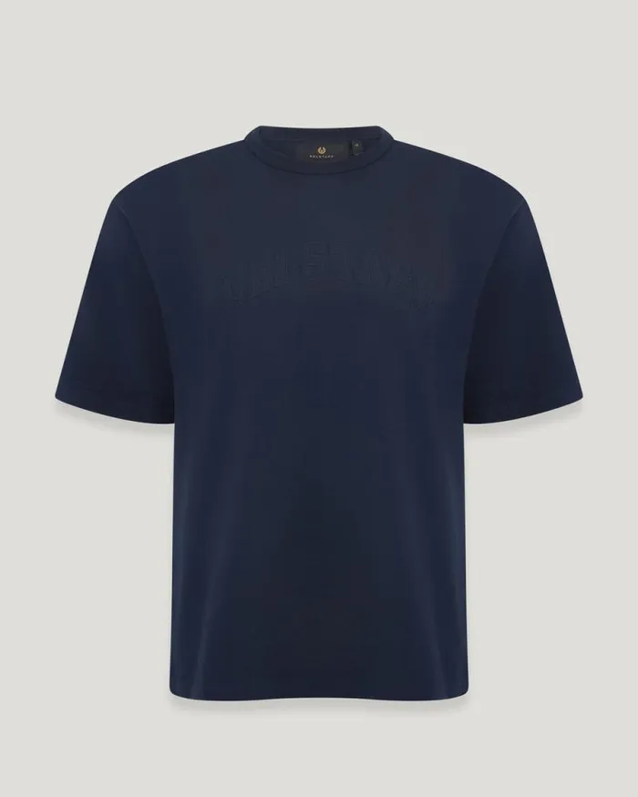 TShirts Men Belstaff Training TShirt Dark Ink