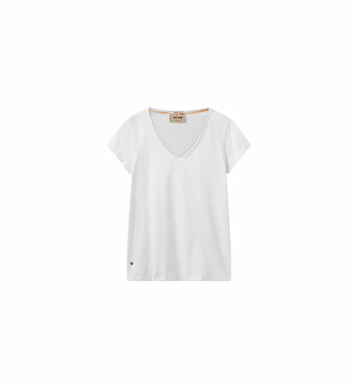 Tees MOS MOSH Women MMTulli VSS Basic Tee White