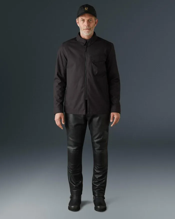 Textile Motorcycle Jackets Men Belstaff Sirocco Motorcycle Overshirt Black Textile Motorcycle Jackets Men Belstaff Sirocco Motorcycle Overshirt Black