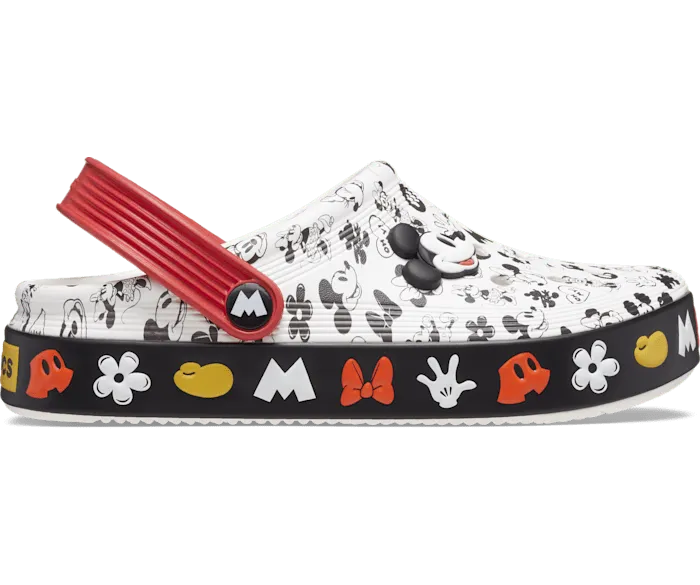Toddler Mickey Off Court Clog White Women Crocs Platforms 038 Wedges