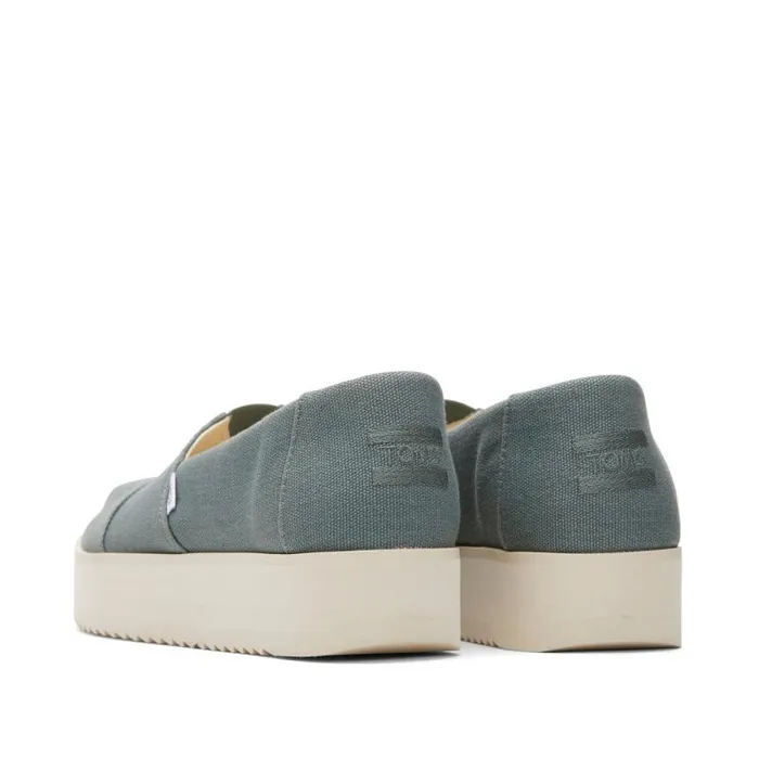 Toms Alpargatas Alpargata Midform Espadrille Green 8211 Women Toms Alpargatas Alpargata Midform Espadrille Green 8211 Women