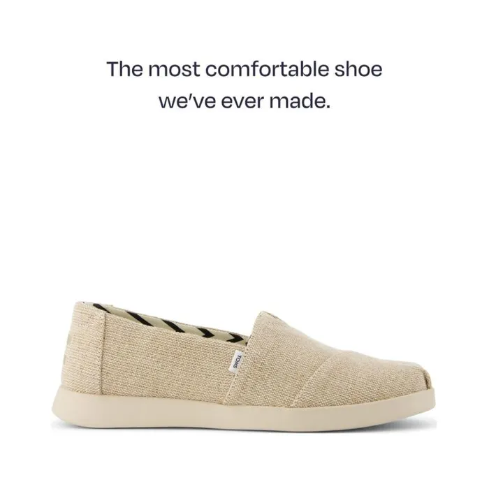 Toms Alpargatas Alpargata Plus Natural Heritage Canvas 8211 Women