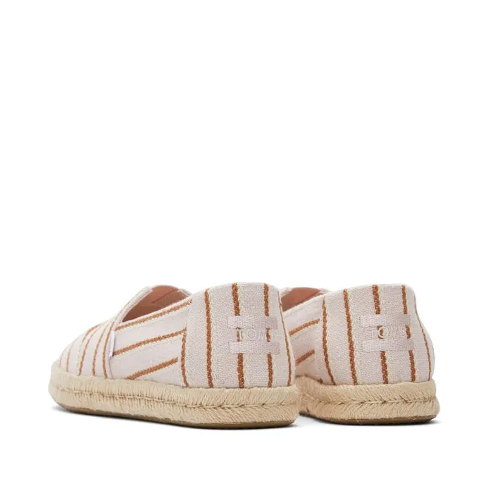 Toms Alpargatas Alpargata Rope 20 Espadrille Stripes Ballet Pink 8211 Women Toms Alpargatas Alpargata Rope 20 Espadrille Stripes Ballet Pink 8211 Women