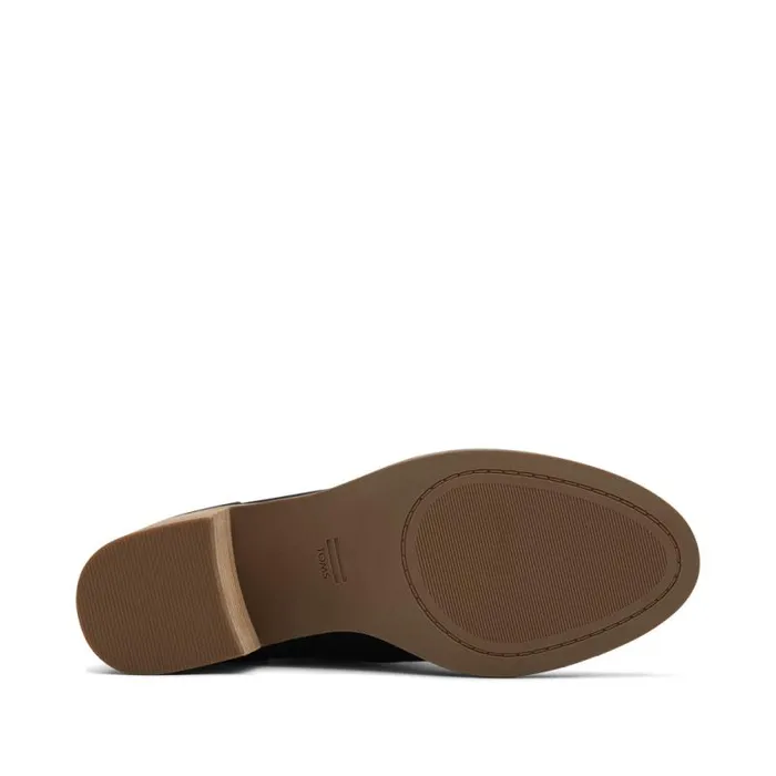 Toms Boots and Booties Evelyn Heeled Boot Suede Black 8211 Women Toms Boots and Booties Evelyn Heeled Boot Suede Black 8211 Women