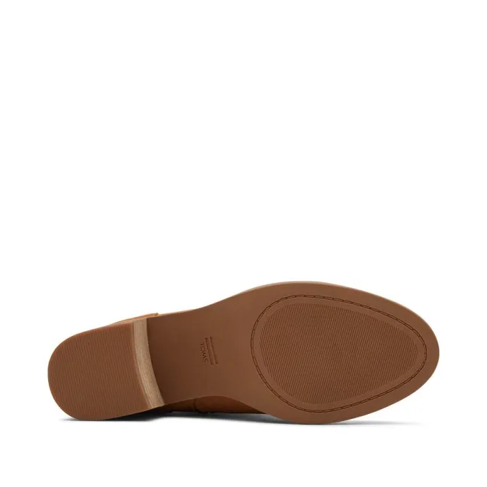 Toms Boots and Booties Evelyn Heeled Boot Suede Tan 8211 Women Toms Boots and Booties Evelyn Heeled Boot Suede Tan 8211 Women