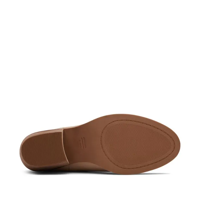 Toms Boots and Booties Everly Heeled Boot Sand Leather 8211 Women Toms Boots and Booties Everly Heeled Boot Sand Leather 8211 Women