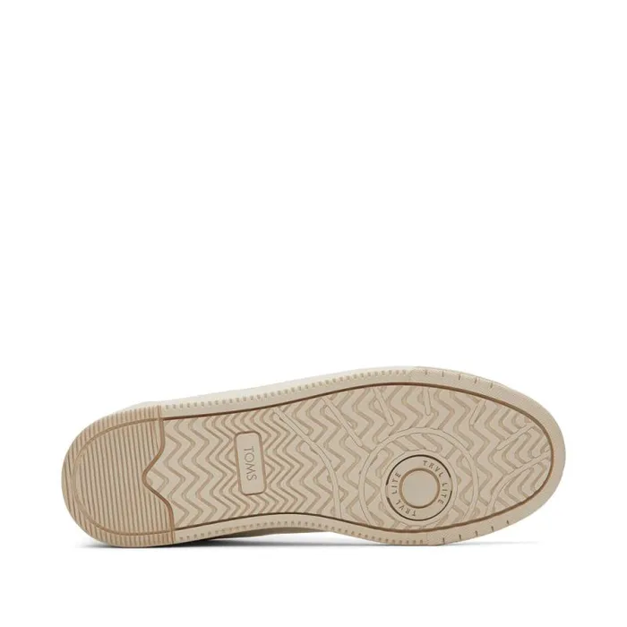 Toms Dress Casual TRVL LITE LaceUp Sneaker Porcelain Grey Leather 8211 Men Toms Dress Casual TRVL LITE LaceUp Sneaker Porcelain Grey Leather 8211 Men