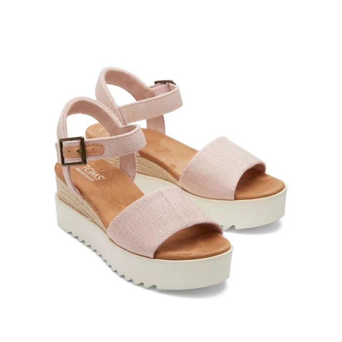 Toms Espadrilles Diana Wedge Sandal Ballet Pink 8211 Women Toms Espadrilles Diana Wedge Sandal Ballet Pink 8211 Women