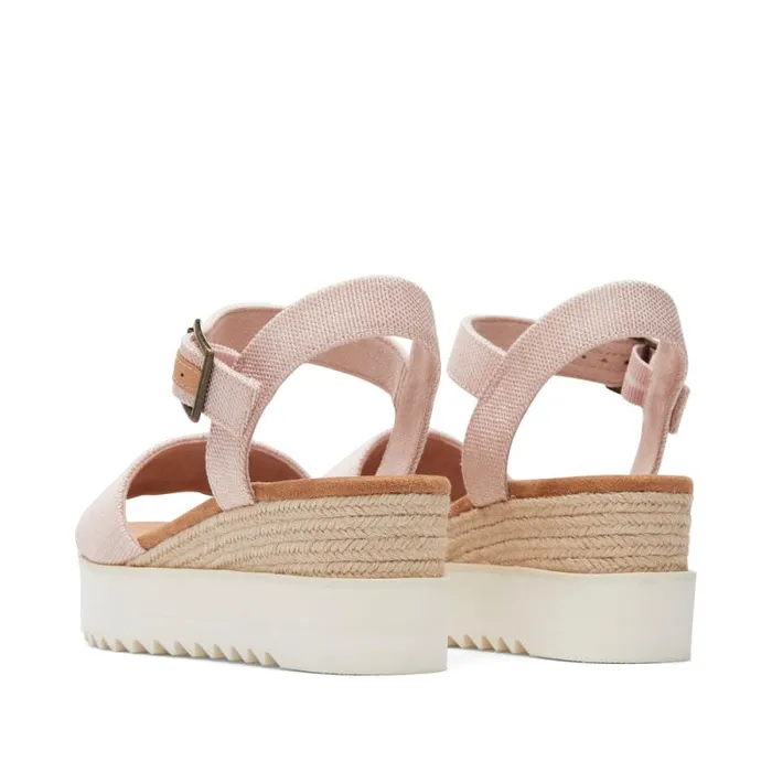 Toms Espadrilles Diana Wedge Sandal Ballet Pink 8211 Women Toms Espadrilles Diana Wedge Sandal Ballet Pink 8211 Women