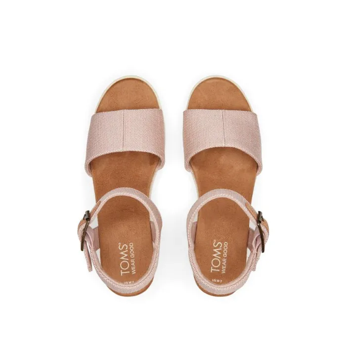Toms Espadrilles Diana Wedge Sandal Ballet Pink 8211 Women Toms Espadrilles Diana Wedge Sandal Ballet Pink 8211 Women
