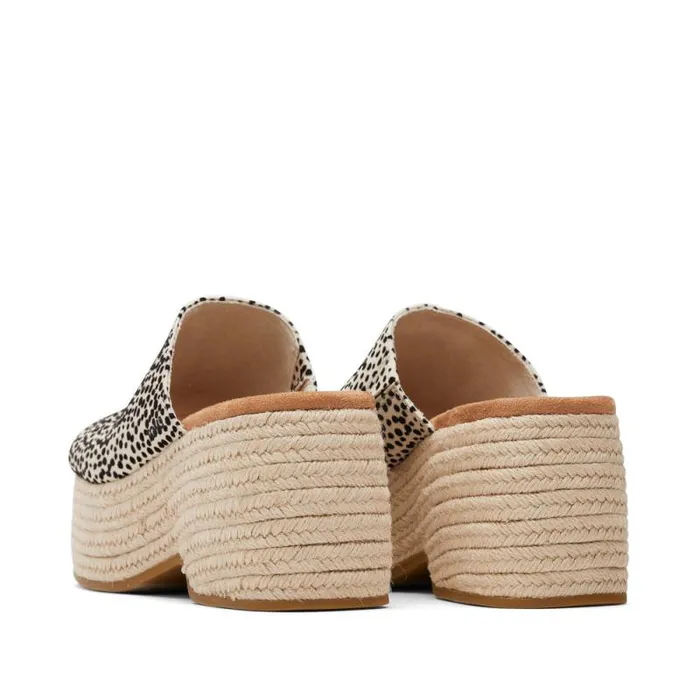 Toms Espadrilles Laila Mule Platform Sandal Mini Cheetah 8211 Women Toms Espadrilles Laila Mule Platform Sandal Mini Cheetah 8211 Women