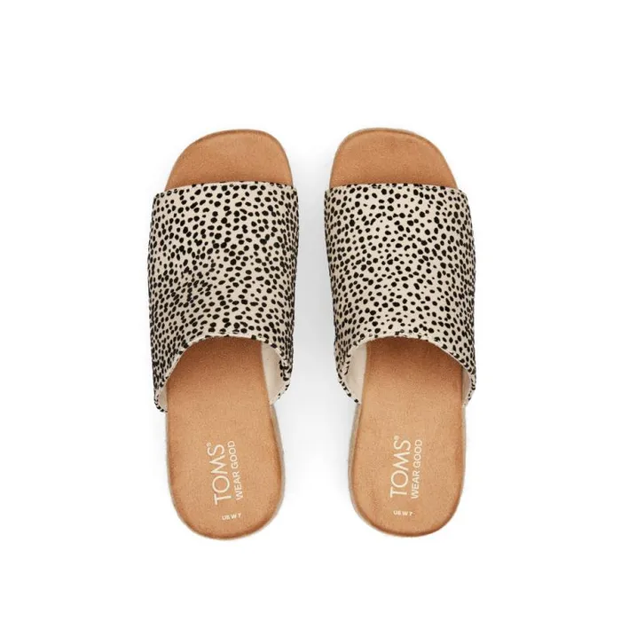 Toms Espadrilles Laila Mule Platform Sandal Mini Cheetah 8211 Women Toms Espadrilles Laila Mule Platform Sandal Mini Cheetah 8211 Women