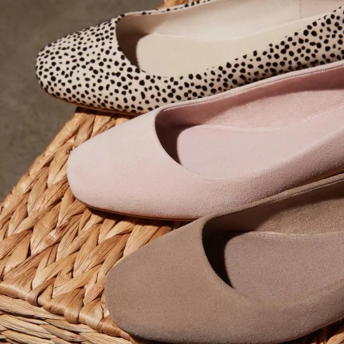 Toms Flats and Loafers Briella Flat Pink Suede 8211 Women Toms Flats and Loafers Briella Flat Pink Suede 8211 Women