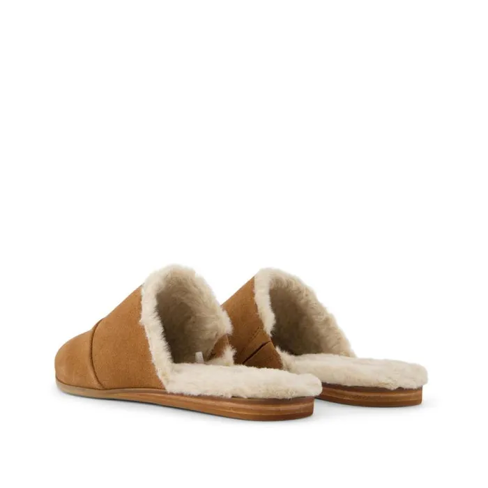 Toms Flats and Loafers Jade Flat Cozy Brown 8211 Women