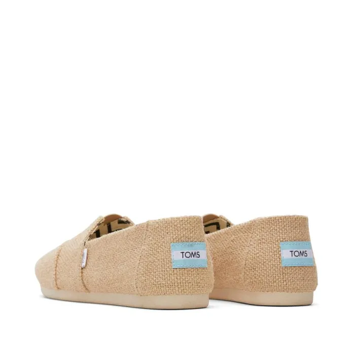 Toms Slip Ons Alpargata Natural Undyed Heritage Canvas 8211 Women