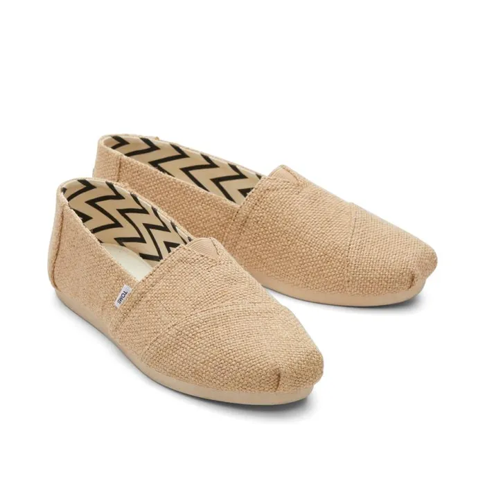 Toms Slip Ons Alpargata Natural Undyed Heritage Canvas 8211 Women