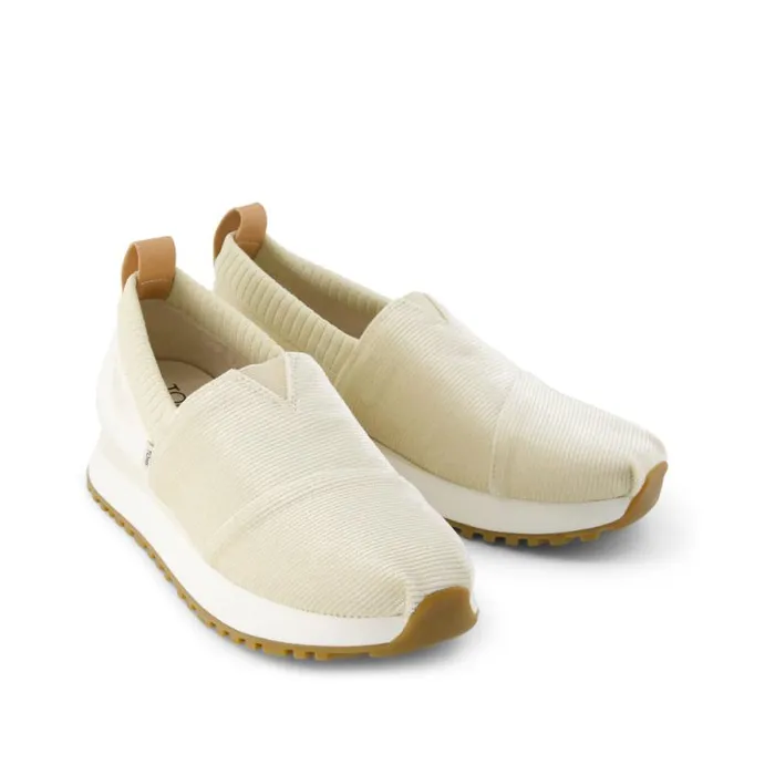 Toms Slip Ons Resident 20 Sneaker Beige Corduroy 8211 Women