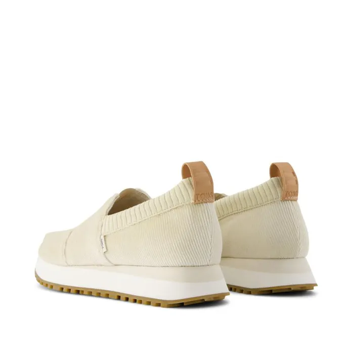 Toms Slip Ons Resident 20 Sneaker Beige Corduroy 8211 Women